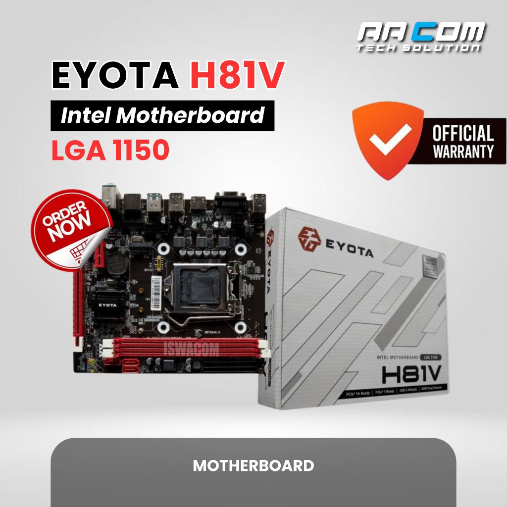 MOTHERBOARD EYOTA H81 NVME