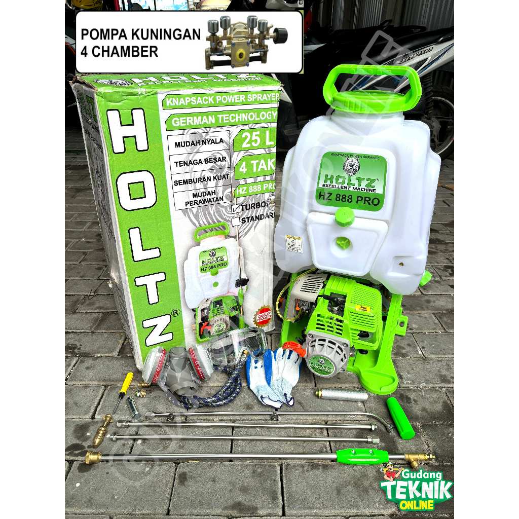 Mesin Semprot Hama 20L 25L HOLTZ 2Tak 4Tak STANDART TURBO 666 777 888 999 PRO / Engine Sprayer Hama 