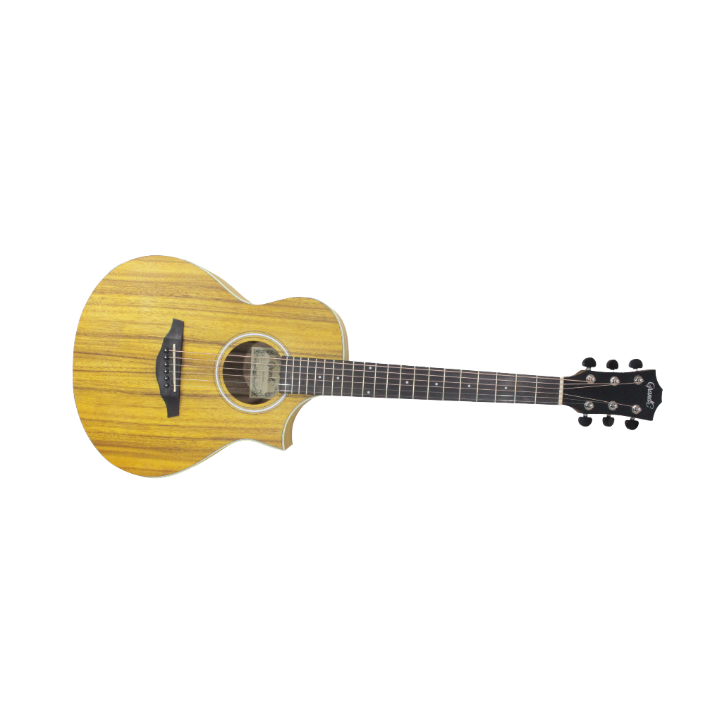 Gitar Akustik Merk Grande Original Tipe GWC 38 NSK Travel Senar String Steel Trusrod Murah Jakarta