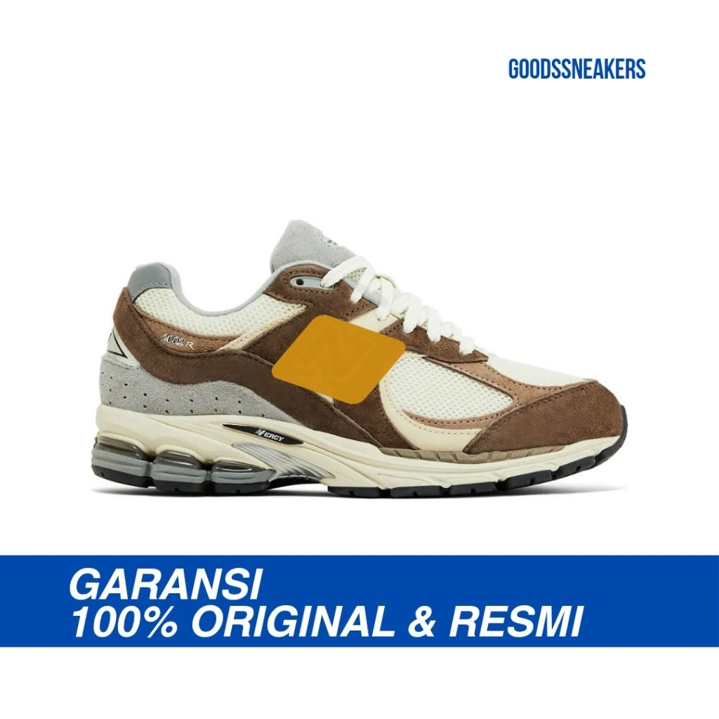 Sepatu Sneakers 2002R Brown White Original - M2002RFZ