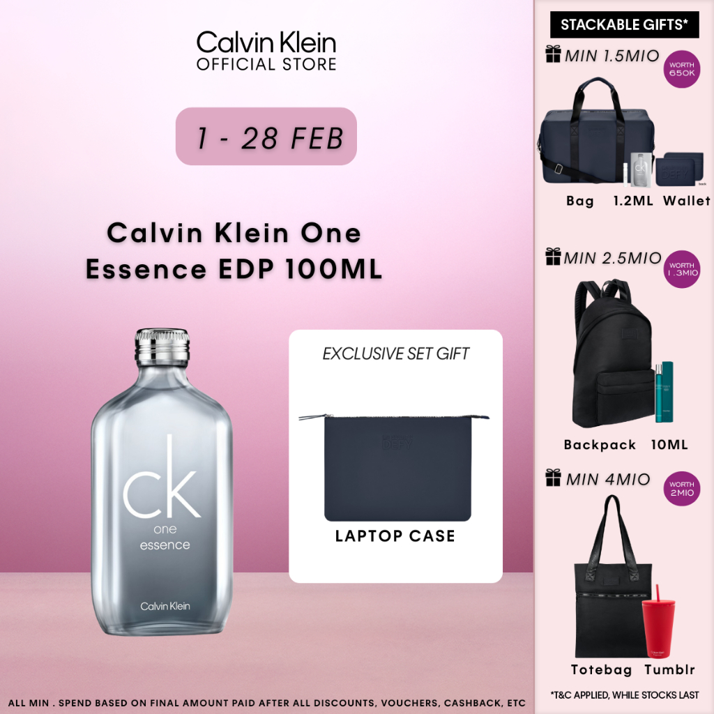 Calvin Klein CK One Essence 30th Anniversary Parfum EDP 100ml - For Everyone (Unisex Perfume Fragran