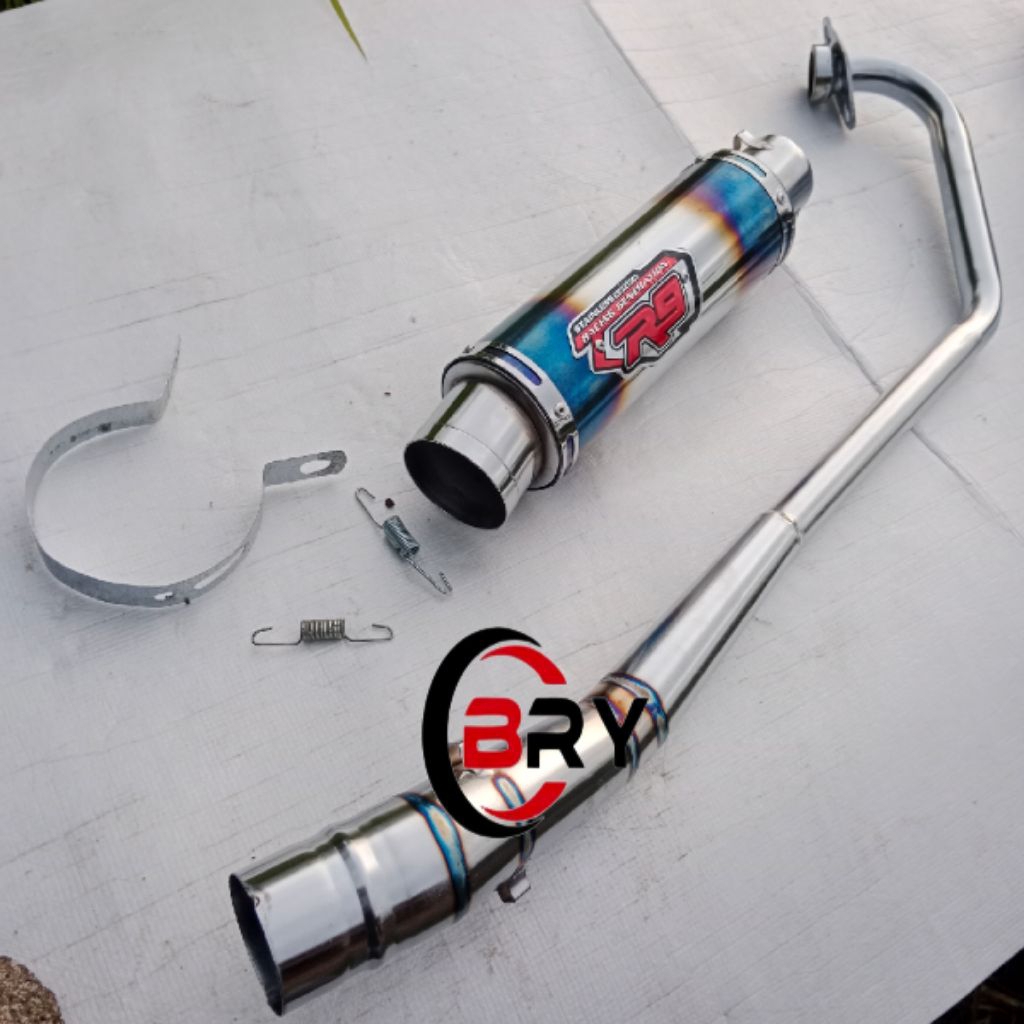 Knalpot Racing R9 MUGELO SATRIA FU 150 JUPITER MX OLD JUPITER MX NEW 135