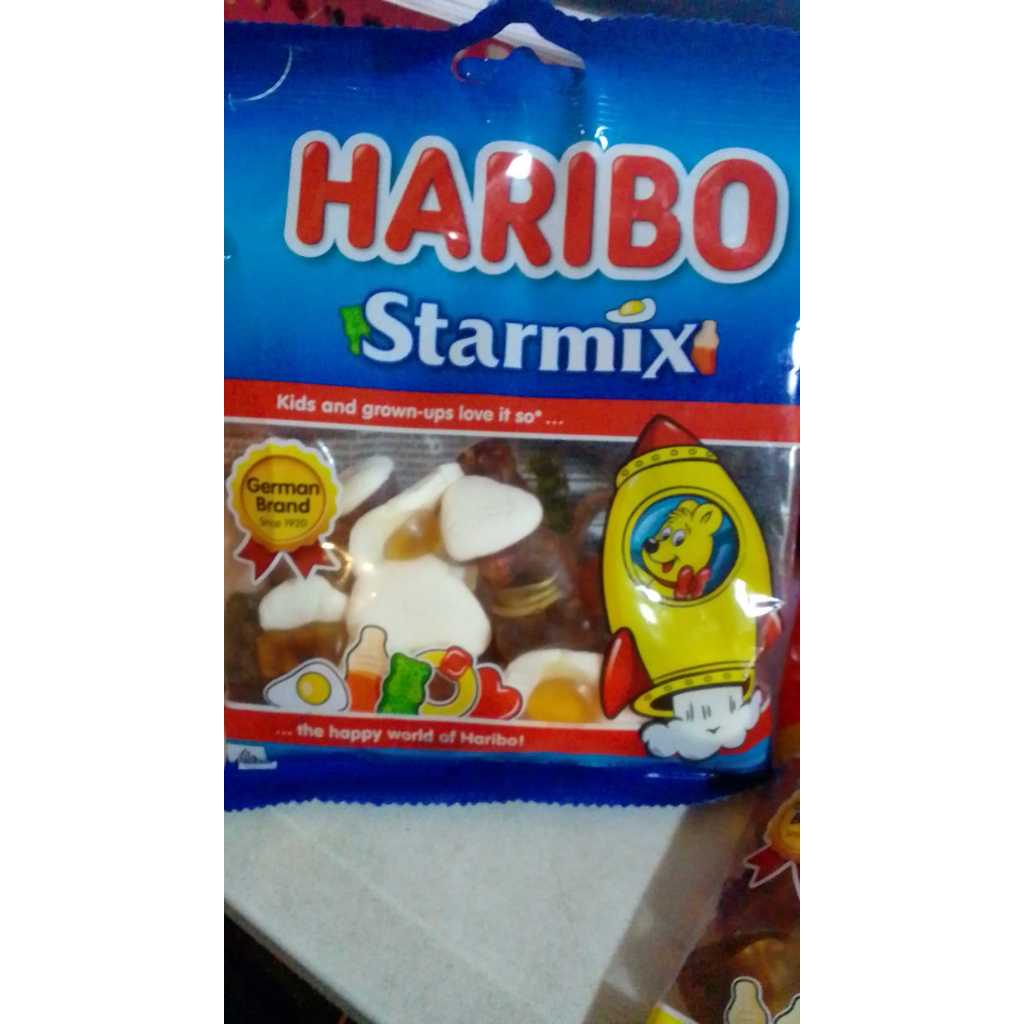 Haribo Starmix 160 gr - Permen Haribo/Haribo Starmix & Happy Cola Permen Gummy 160g Promo