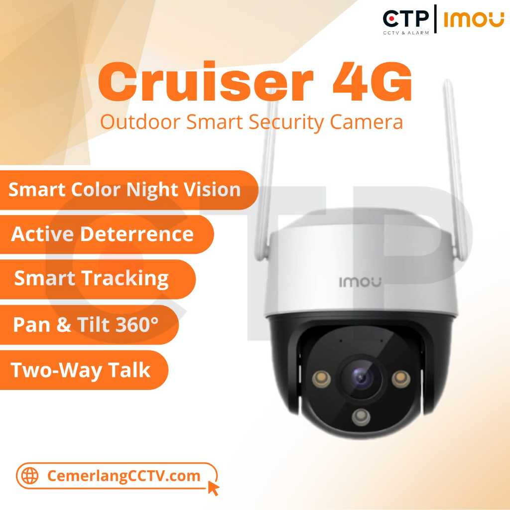 CCTV IMOU CRUISER 4G ( 4G OUTDOOR )