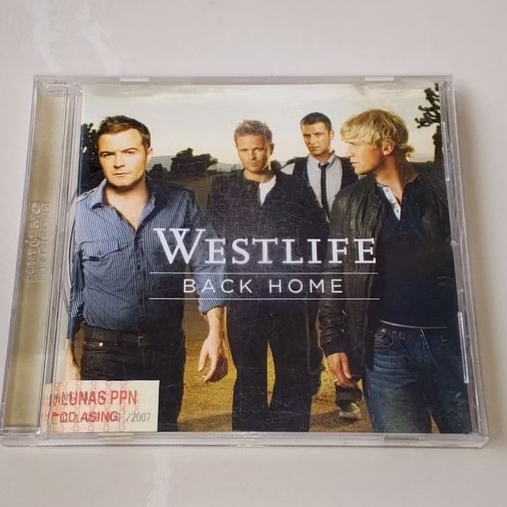 CD Westlife Back Home Original
