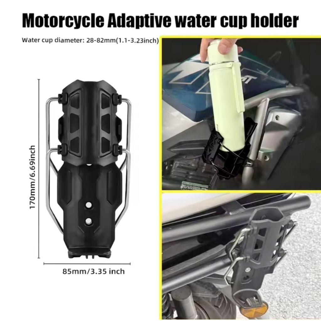 Holder Botol Stang Tempat Botol Sepeda Motor Quick Clip Universal BQC1