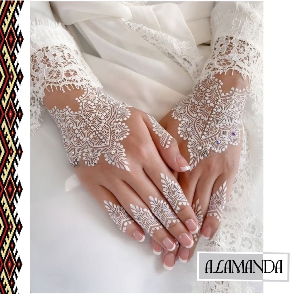 HENNA TATO FREE GLITER,MANIK" DAN LEM KULIT//HENNA STIKER MURAH//HENNA TEMPEL MURAH