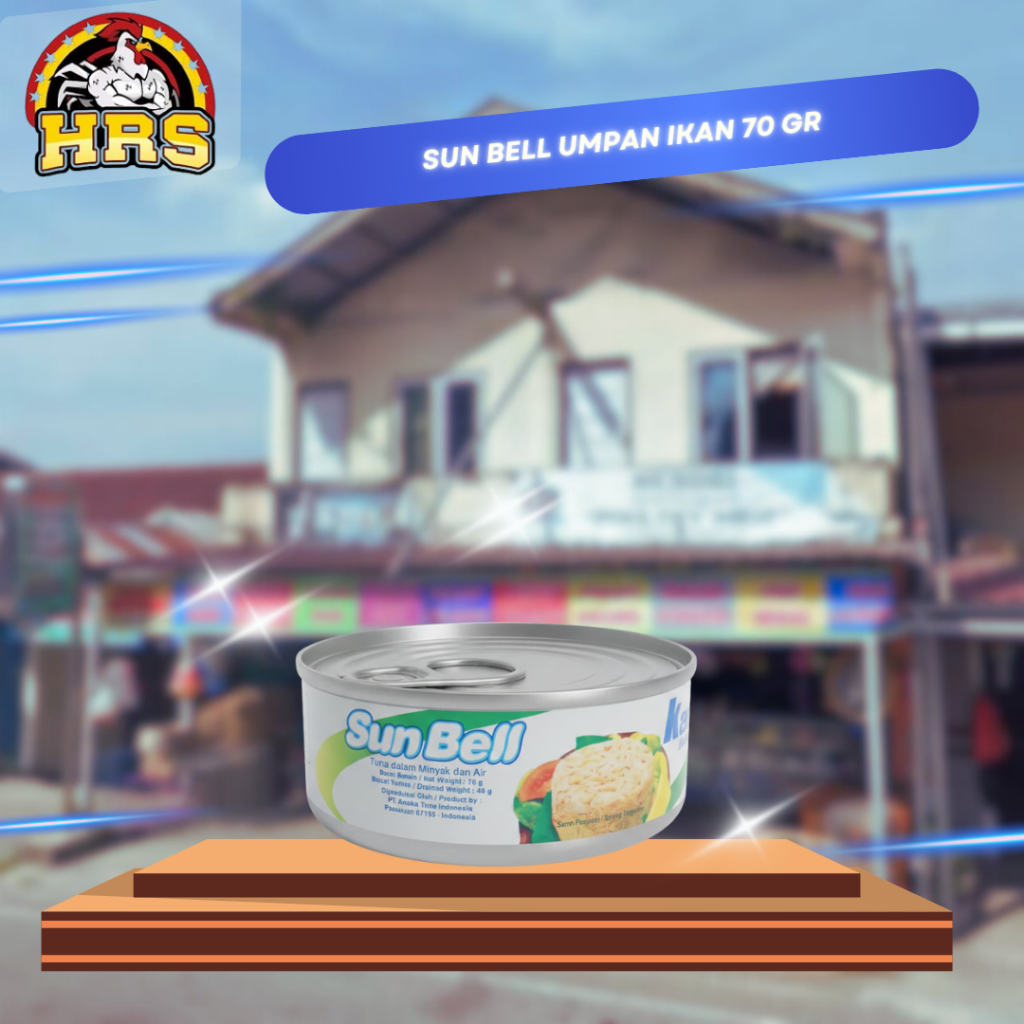 Sunbell Katsuo Tuna 70 Gram - Sunbell Tuna Kaleng Khusus Umpan Mancing