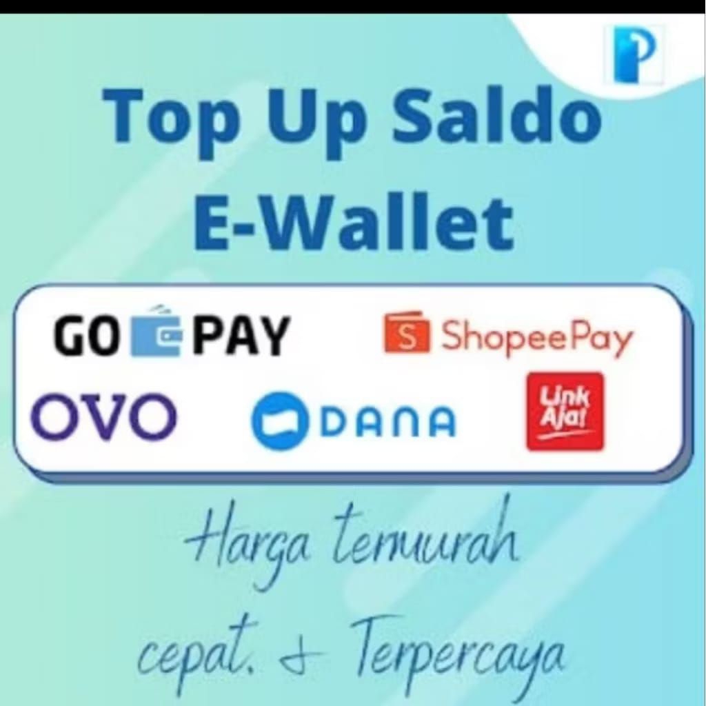 DANA Digital Cepat TOP UP Isi SALDO Dompet Elektronik Aman 24 Jam