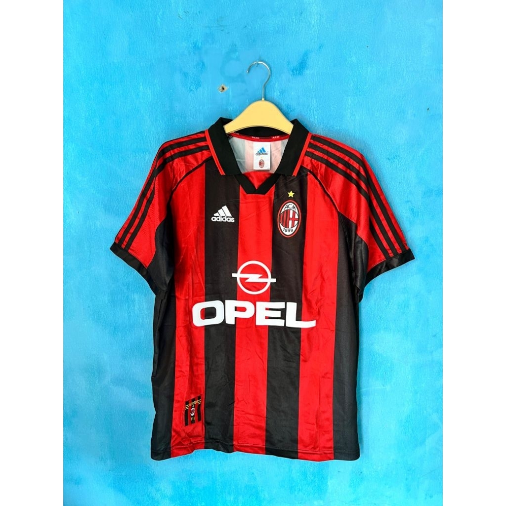 Jersey AC Milan Vintage Adidas Opel 1998/1999