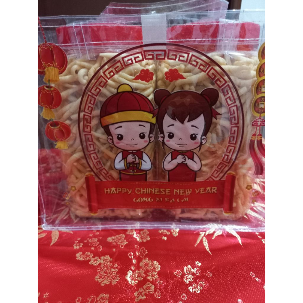 HAMPERS CURUT KEJU/STICK KEJU ISI 2 TOPLES SEDANG, EDISI IMLEK