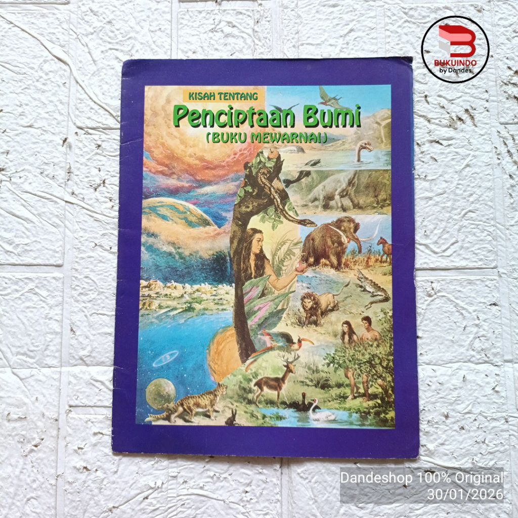 Kisah Tentang Penciptaan Bumi (Buku Mewarnai)