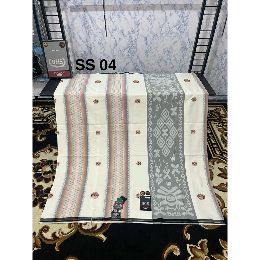 SARUNG BHS EXCELLENT SILVER JACQUARD/SARUNG BHS PUTIH/SARUNG BHS EXCELLENT SONGKET/SARUNG BHS