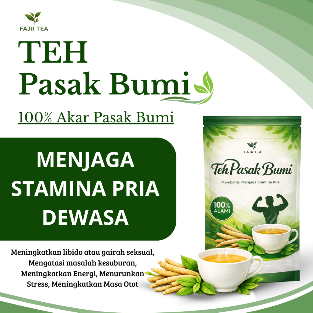 Teh Pasak Bumi FAJR Herbal Bantu Atasi Lemah Syahwat Sulit Ereksi Disfungsi Ereksi Disfungsi Seksual