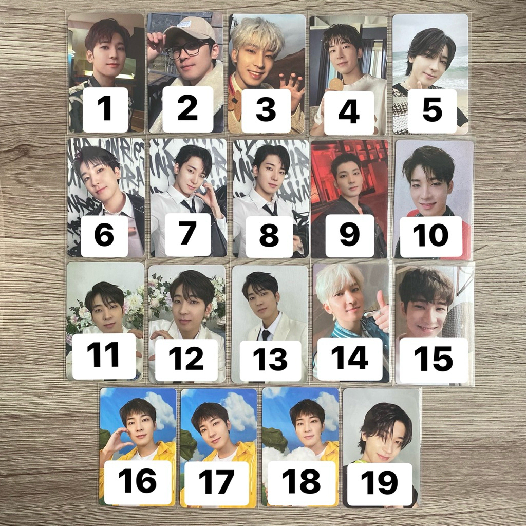 [REPRICE] SEVENTEEN WONWOO PHOTOCARD OFFICIAL svt pc scoups choi seungcheol kkuma cimumu cheol its t