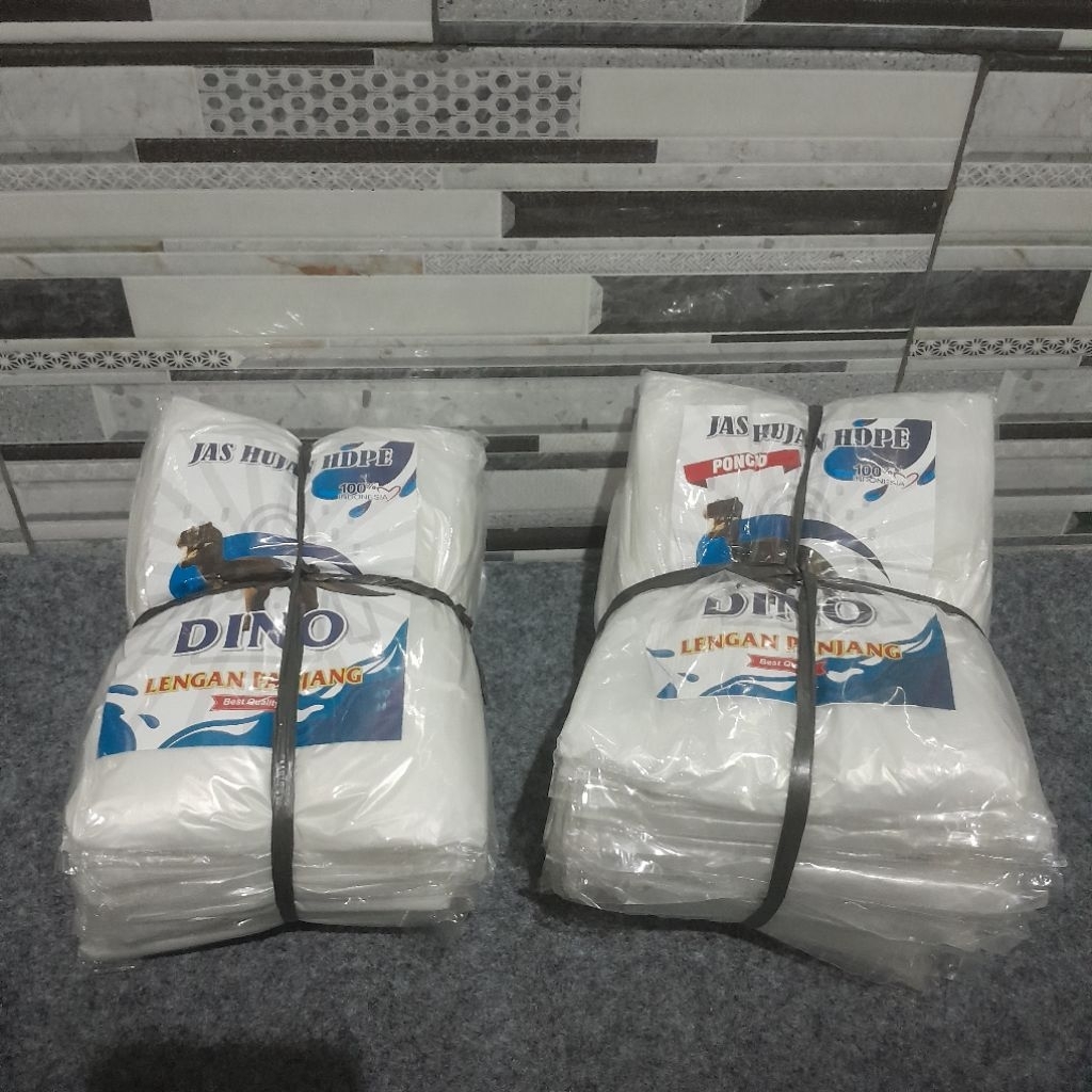 JAS HUJAN PLASTIK PONCO TEBAL