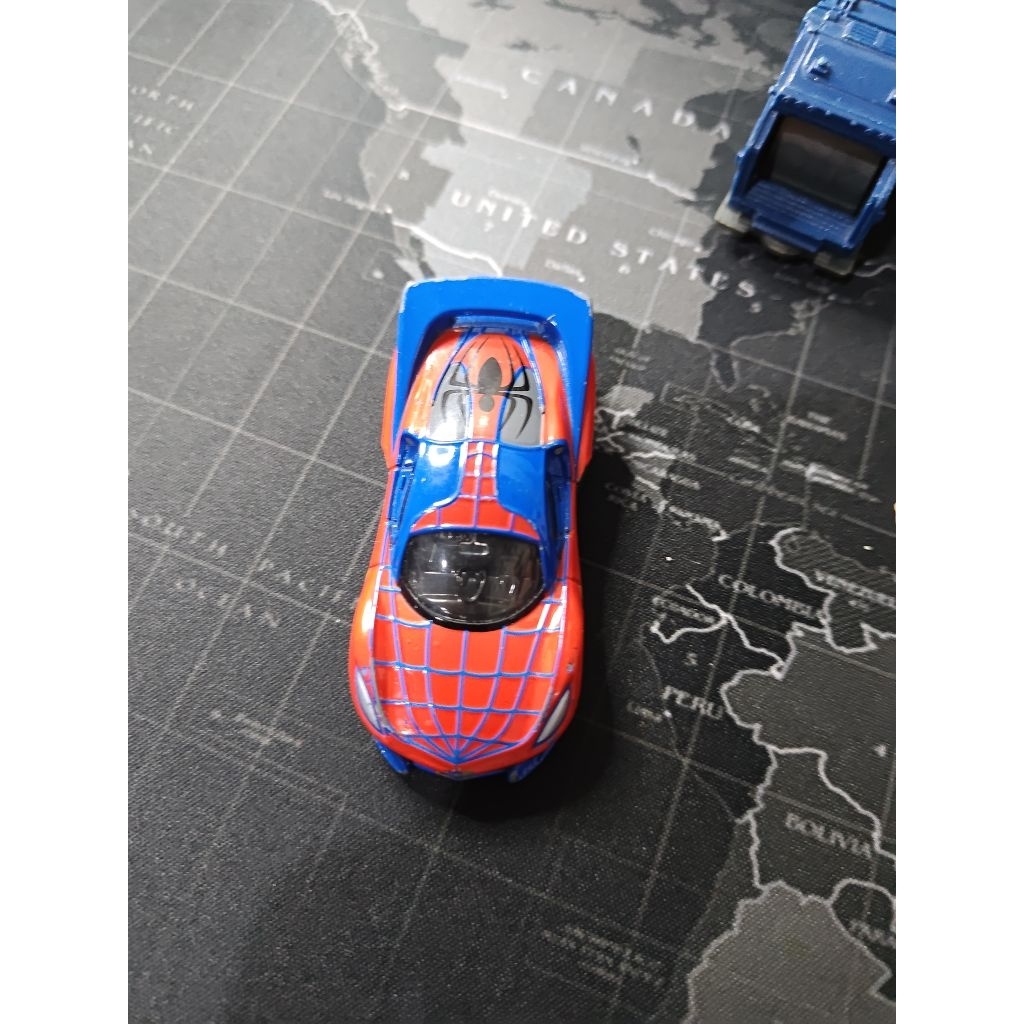 Preloved Diecast Tomica Spiderman Ori Second