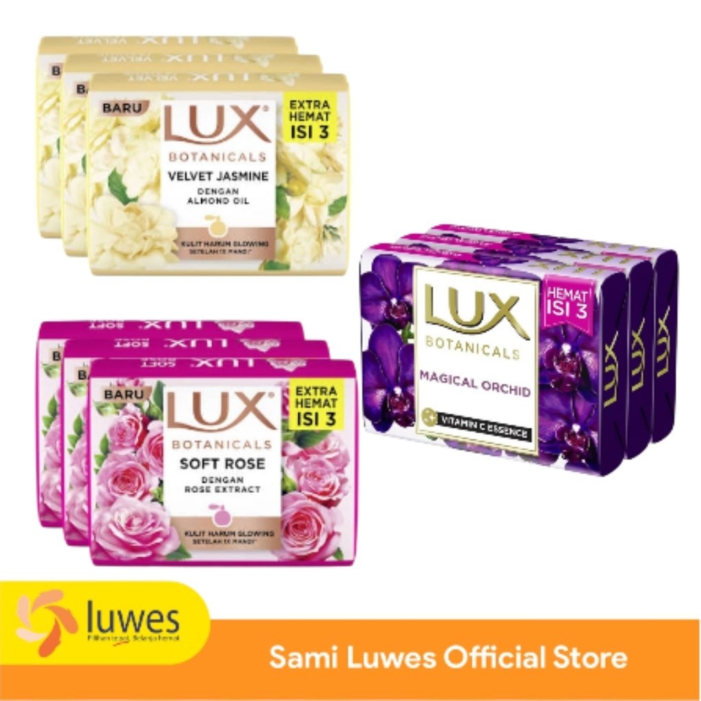 [3pc] LUX Sabun Batang 100gr