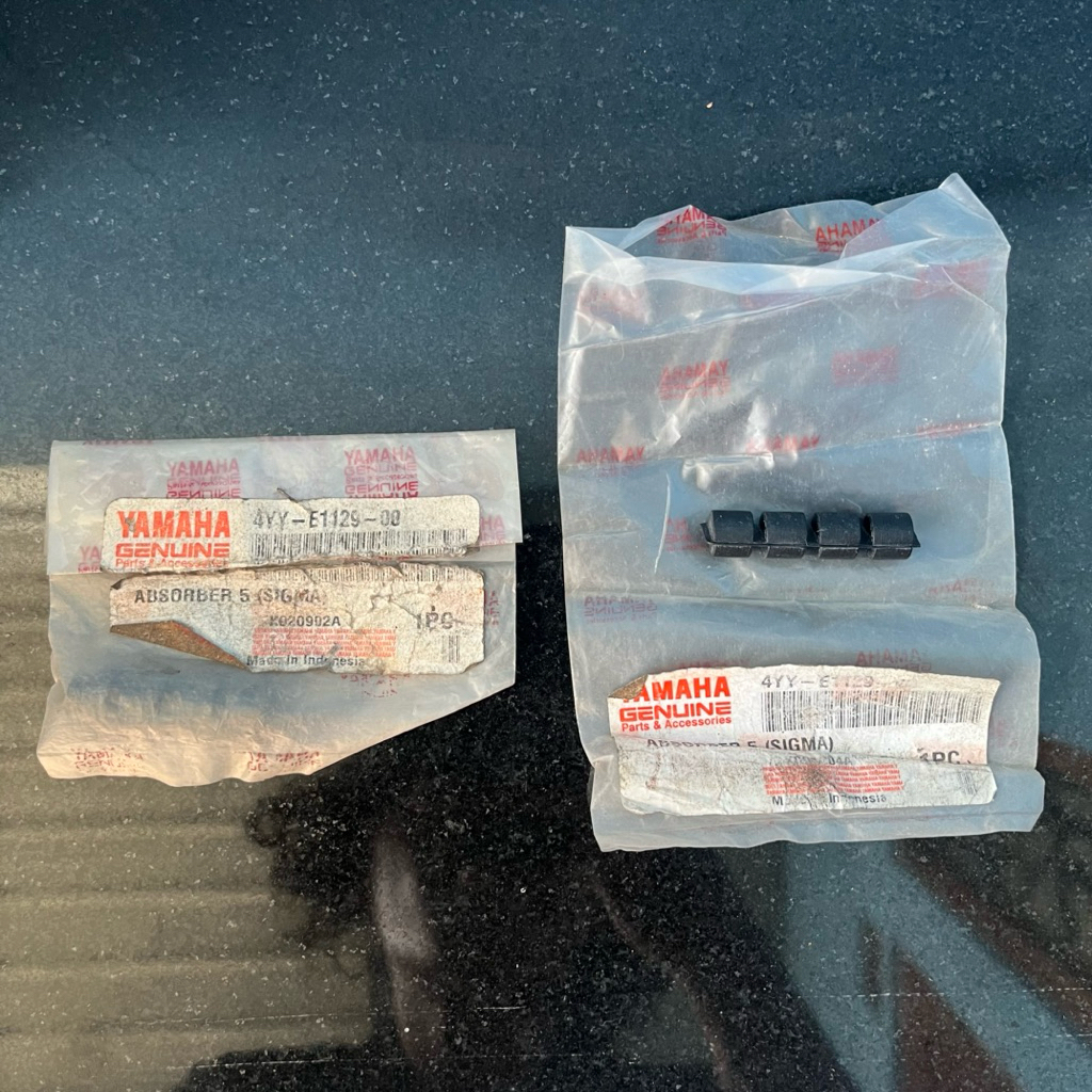 karet peredam blok head cylinder Yamaha Alfa Sigma Original Nos 4yy e1129