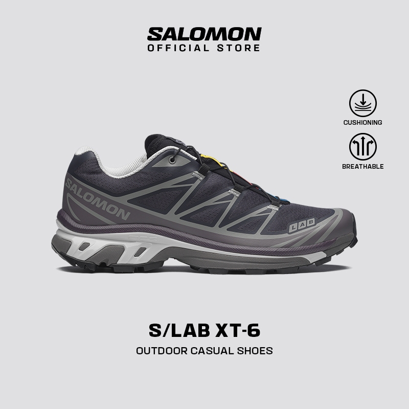 SALOMON XT-6 Unisex Sportstyle Trial Running Shoes Outdoor Sepatu Shoes Sports Sneakers Hiking Shoes