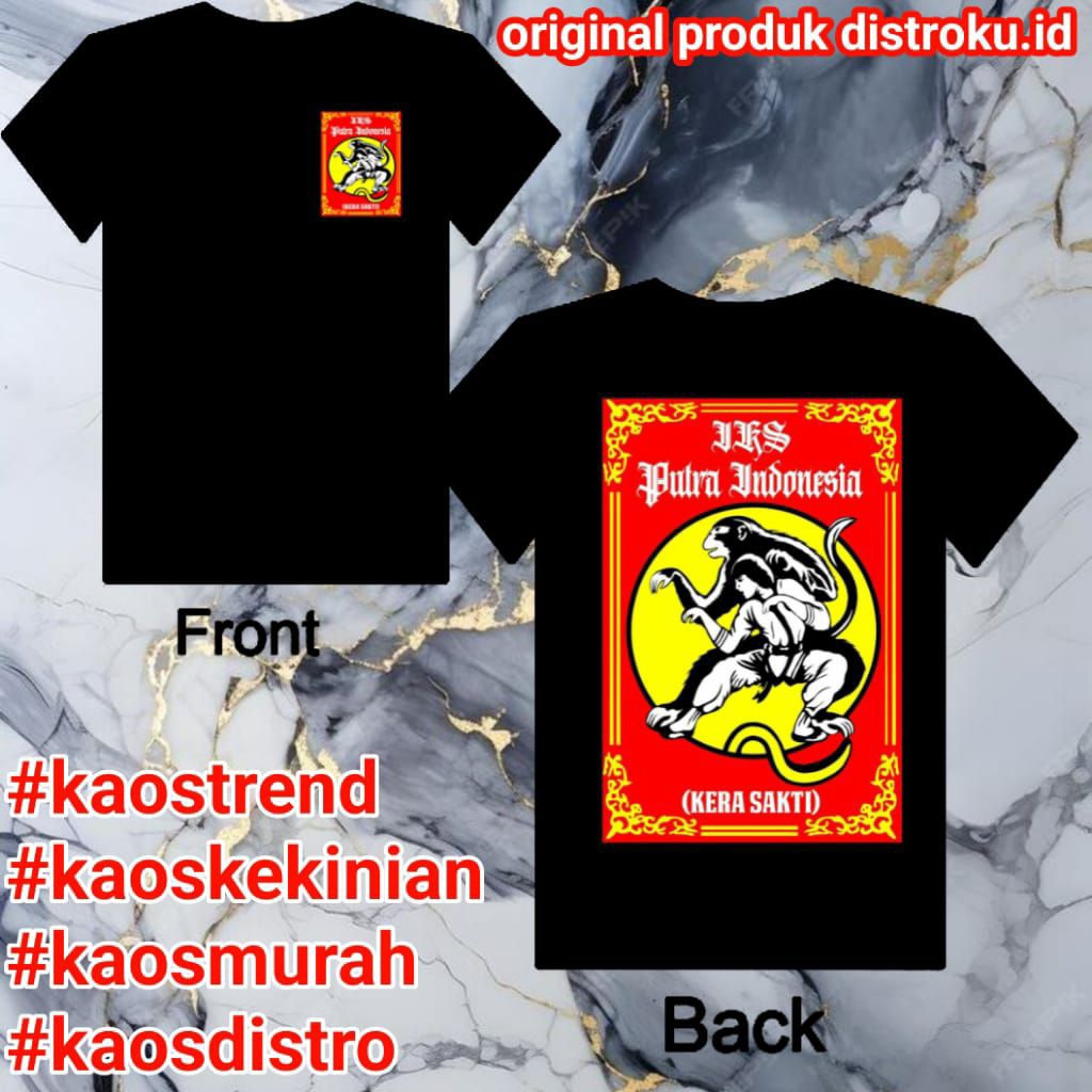 PROMO | Kaos Kera Sakti Logo Distro Pria Wanita Kaos Pakem Kera Sakti Murah