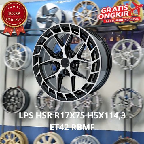 VELG MOBIL HSR LPS PCD 5X114,3 HSR ORIGINAL PELEKK MOBIL ALPHARD CRYSTA HILUX SC