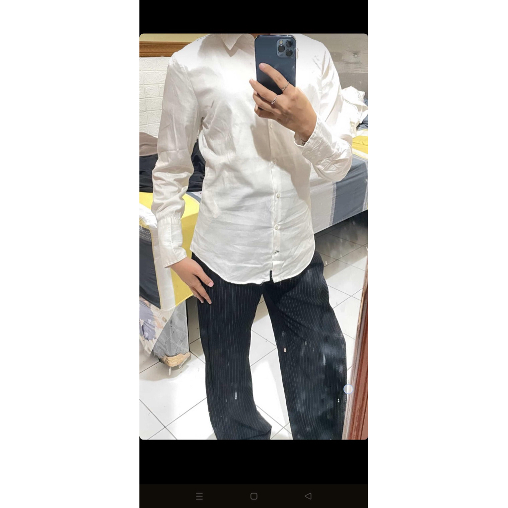 pl kemeja putih merk zara