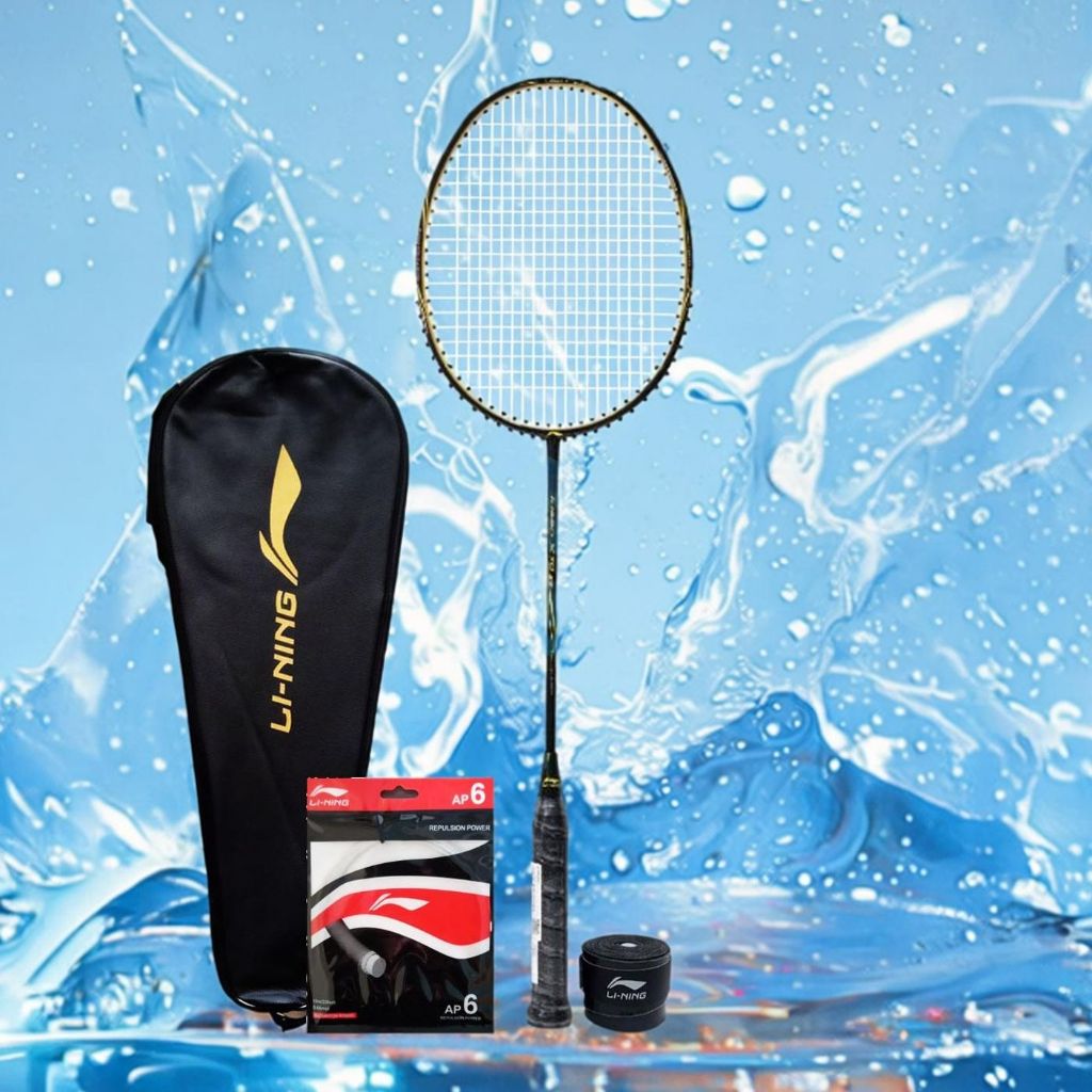 Raket Lining Turbo X70 G5 Bonus Komplit Raket Badminton Lining Turbo X70