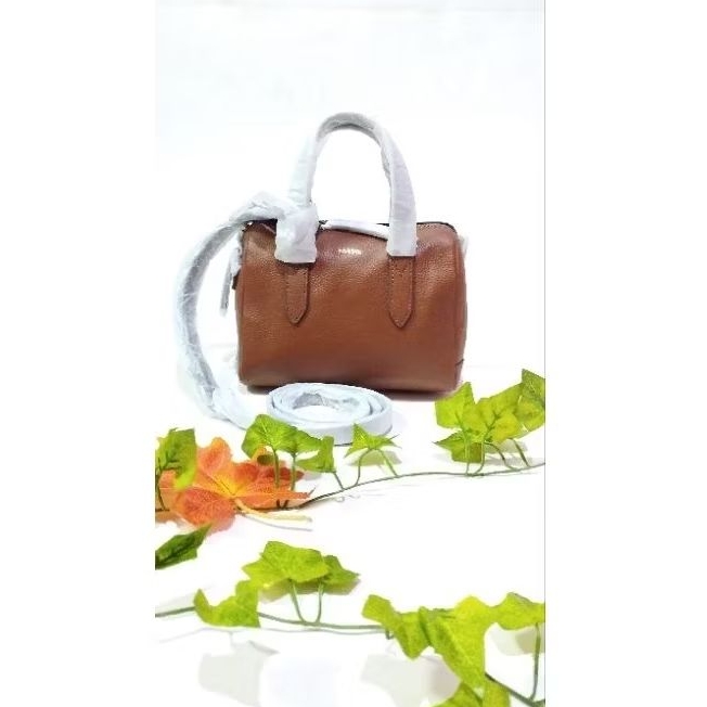 Mini Sydney satchel brown