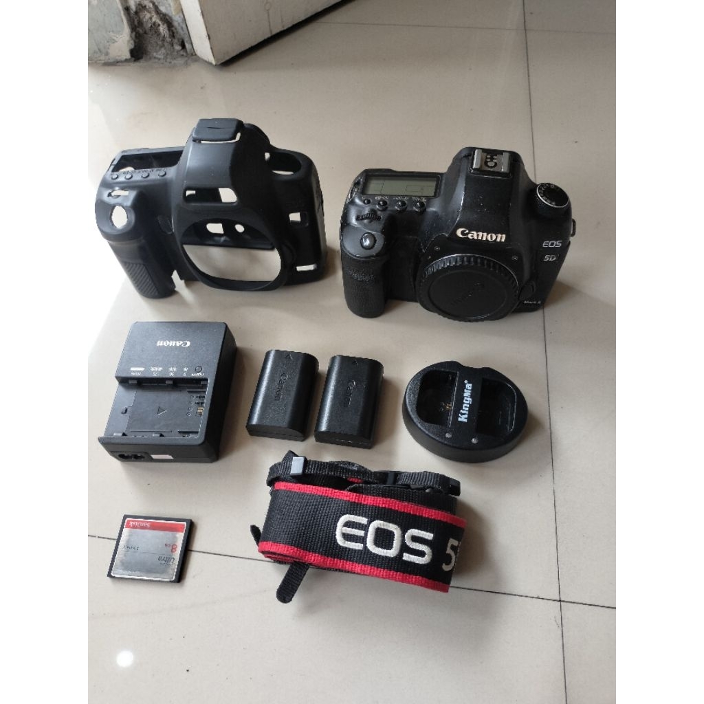 Canon eos 5d mark ll banyak bonus