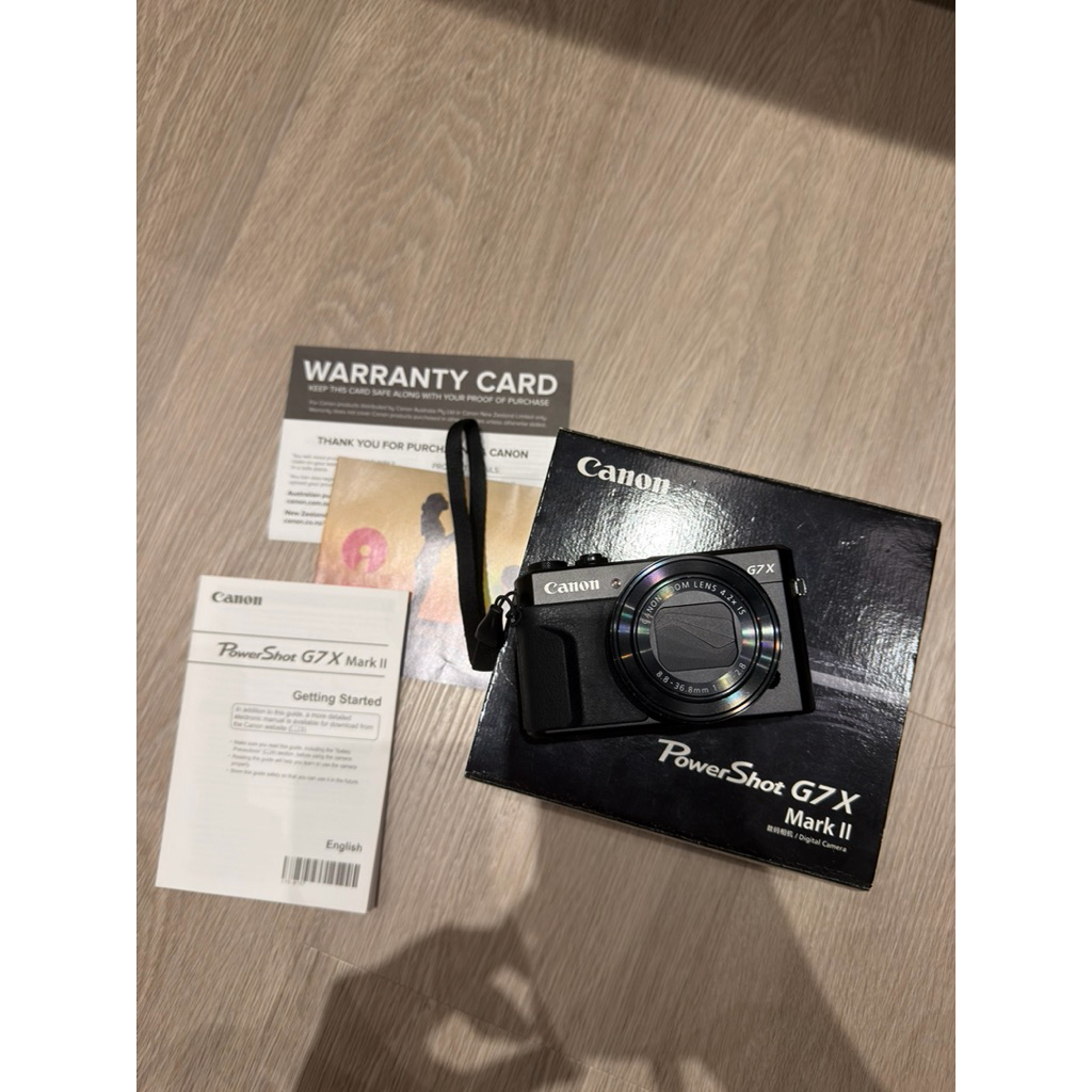 Canon G7X Mark II Like new