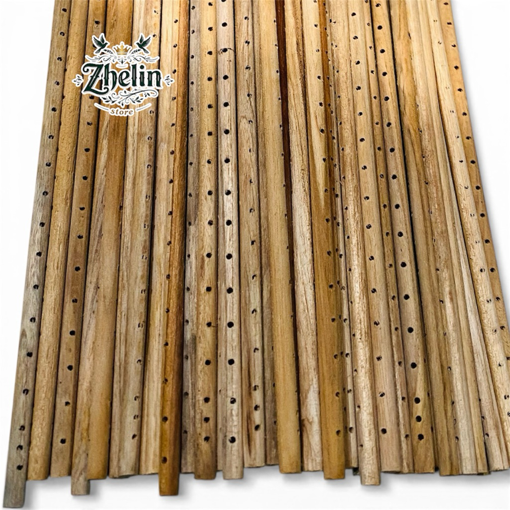 sabuk sangkar burung kayu jati bulat