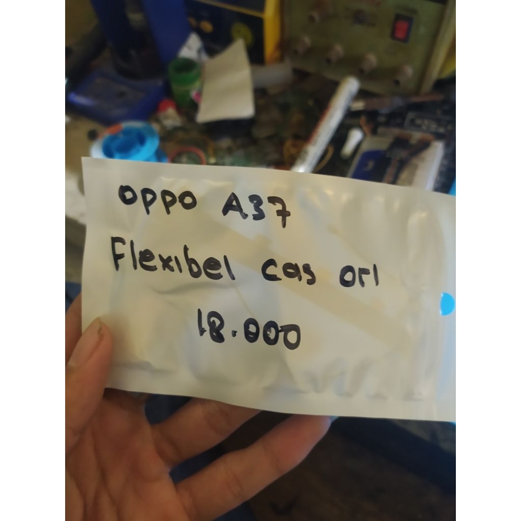 Flexible Cas Oppo A37 Original Cabutan Second