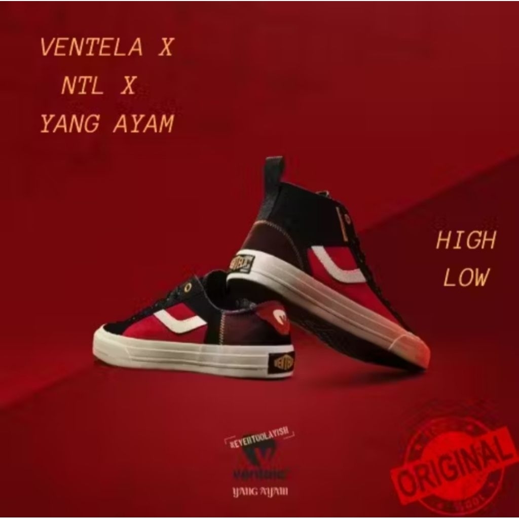 Ventela x Nevertoolavish x Yang Ayam - Sang Sekerta High - Sz 43