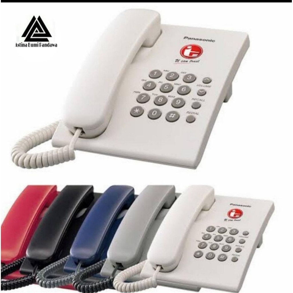 pesawat Telepon Panasonic Kx-Ts505 Original baru