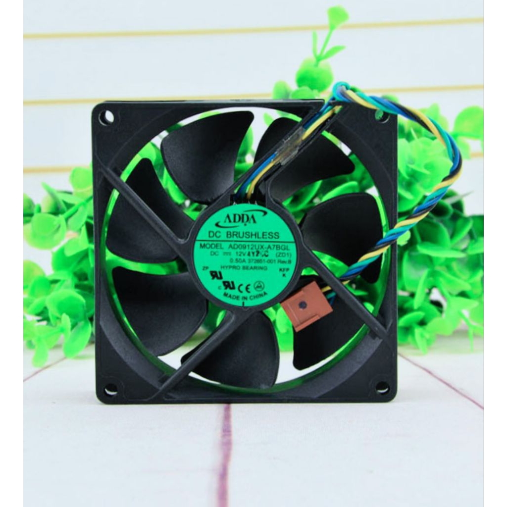 kipas high speed ADDA12v 0.50A 9x9cm kipas dc