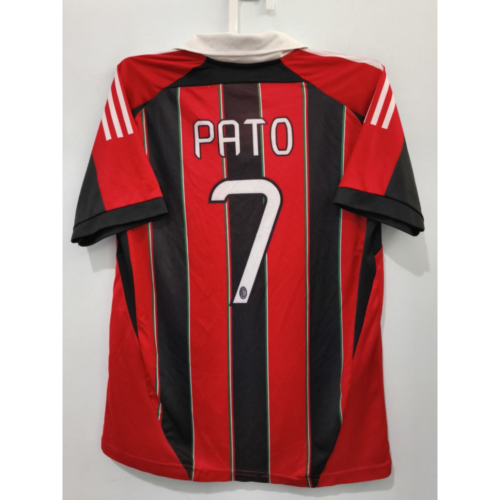jersey baju bola retro sport casual rossoneri pato multisport