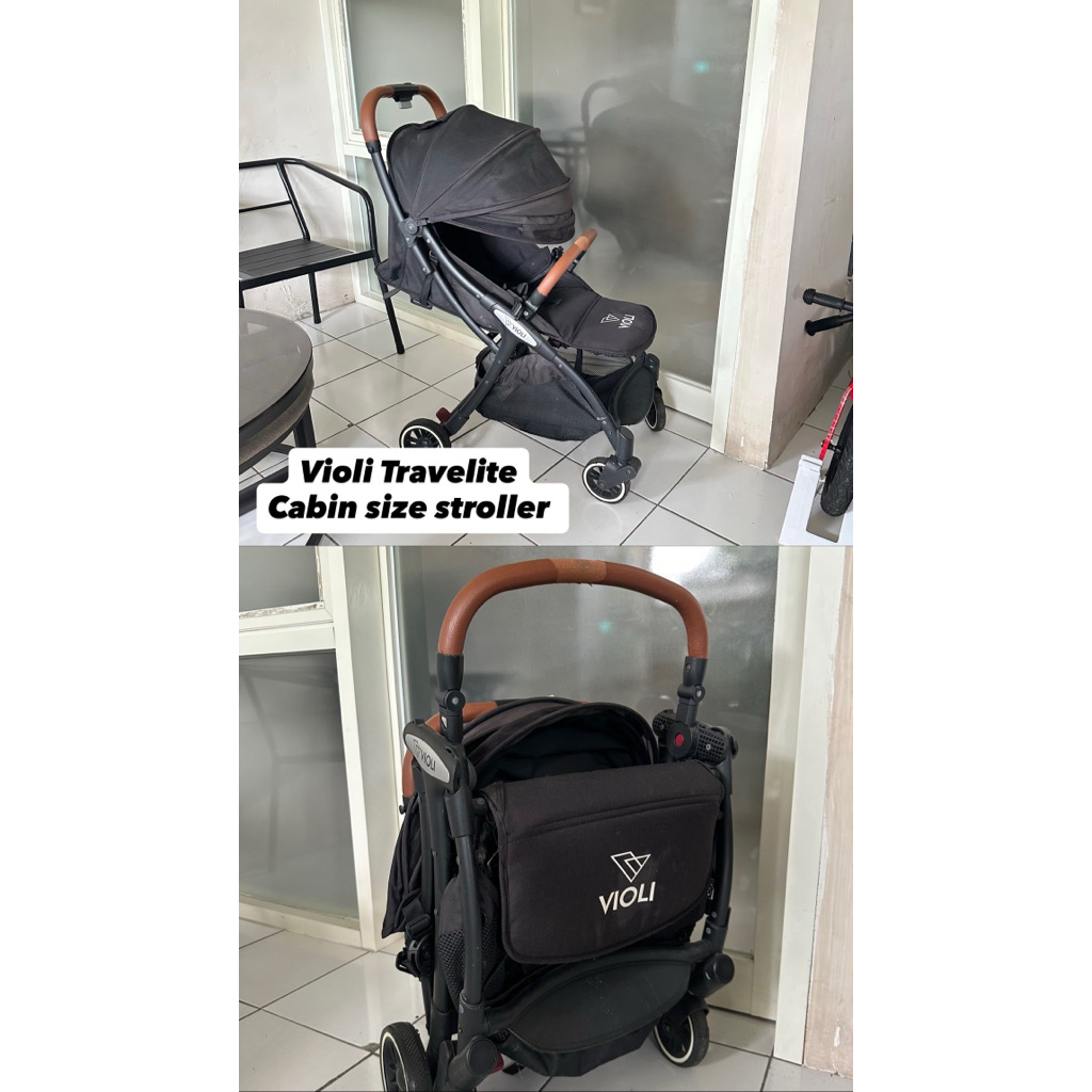 Preloved Violi Travelite (Cabin size stroller)