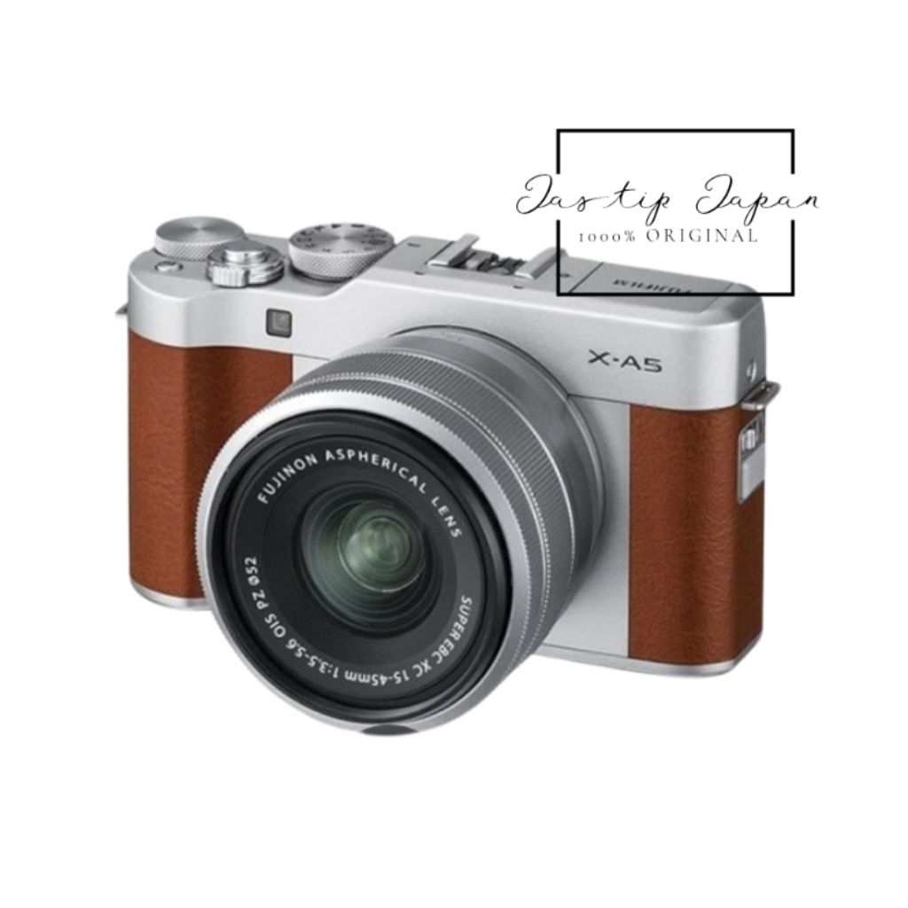 FUJIFILM XA5 EXTRA BONUS COVER FULL SET LENGKAP BOX - SECOND - LIKE NEW