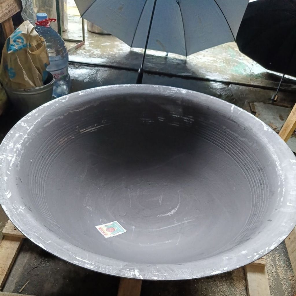 kuali cor  besi 100 cm wajan cor besi 40 in kenceng cor besi 1 meter