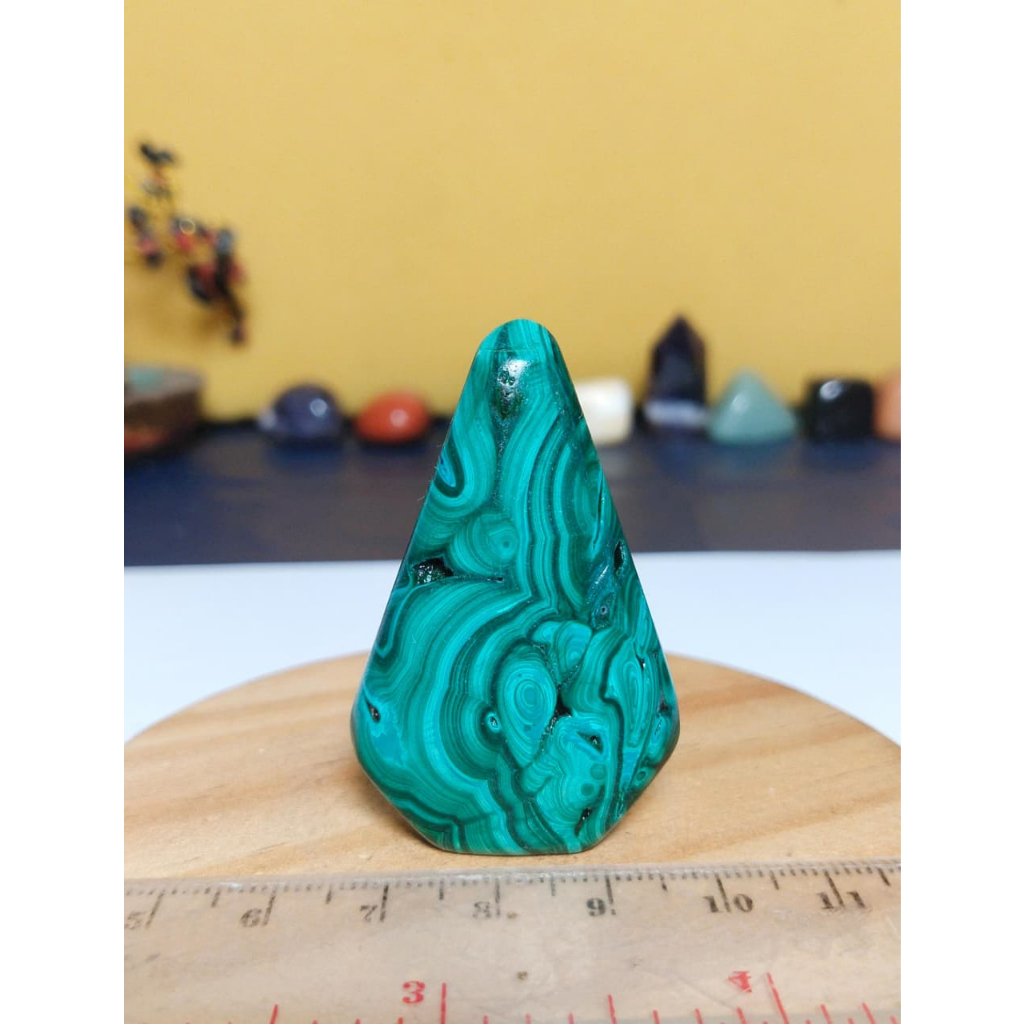 Natural Malachite Ornament (7)