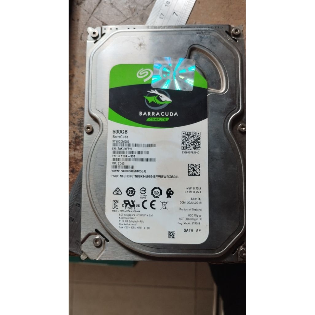 HDD 500 GB Seagate Barracuda