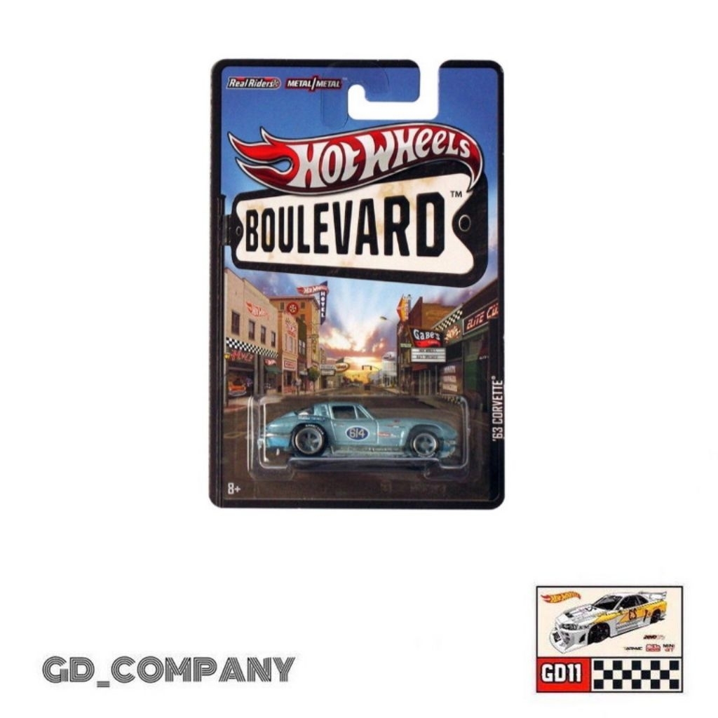 Hotwheels Boulevard '63 Corvette (Free protektor)