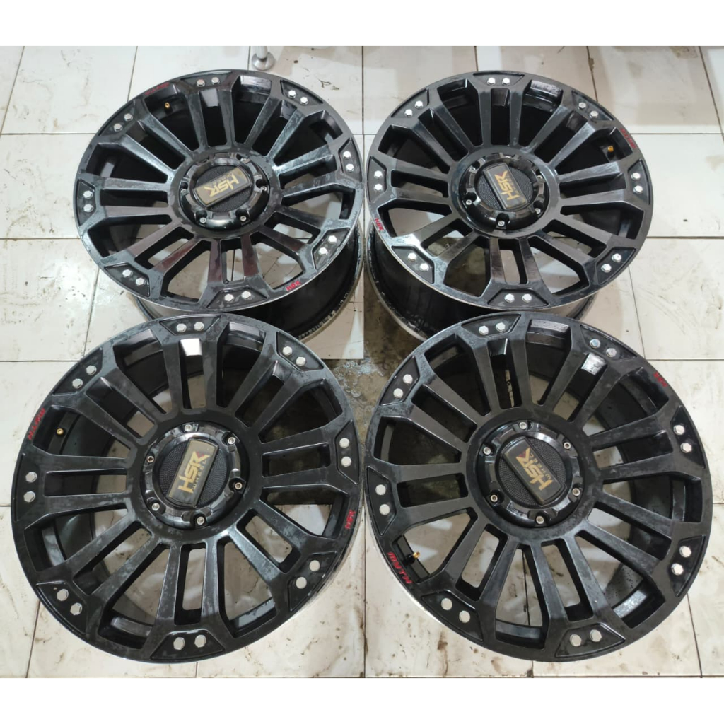 VELG MOBIL SECOND HSR MYTH RING 20 LEBAR 9 PCD 6X1397 // PAJERO FORTUNER DLL