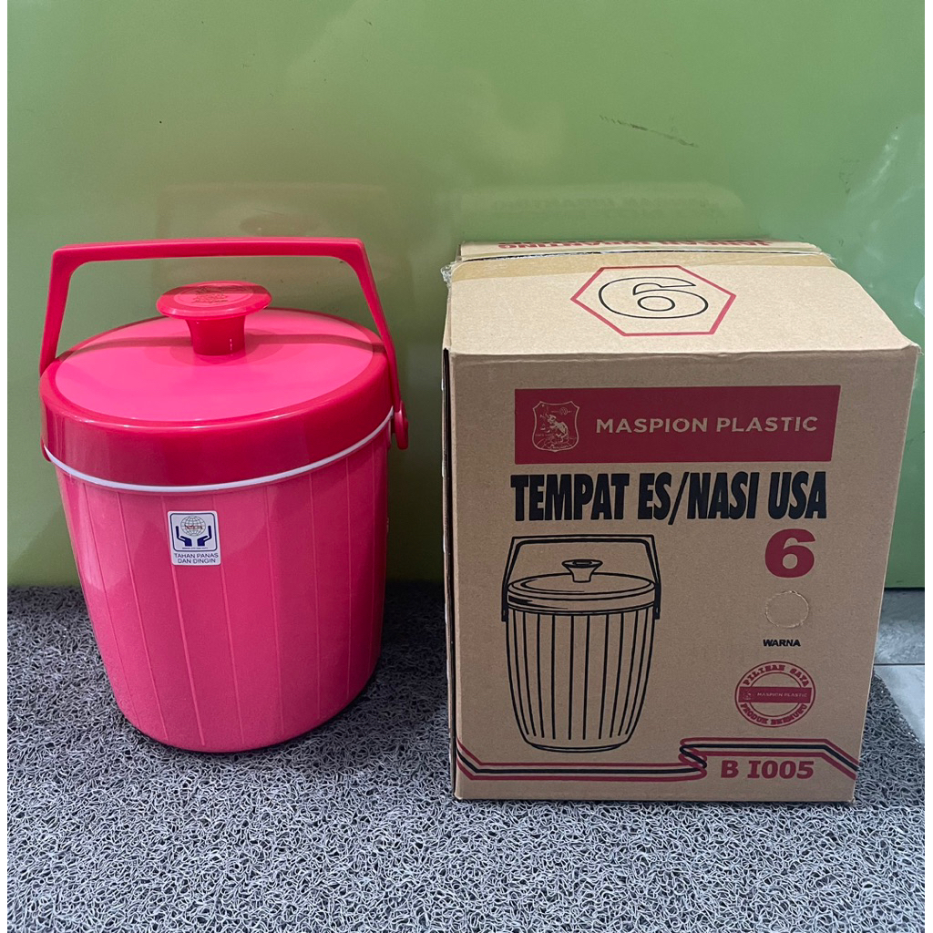Termos Nasi kecil maspion USA 6L / Termos nasi kecil / Termos nasi tahan panas
