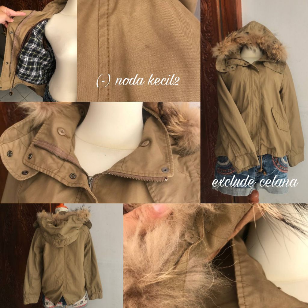 fur jacket vkei, grunge, alt - jaket bulu ala vkei, grunge, alt