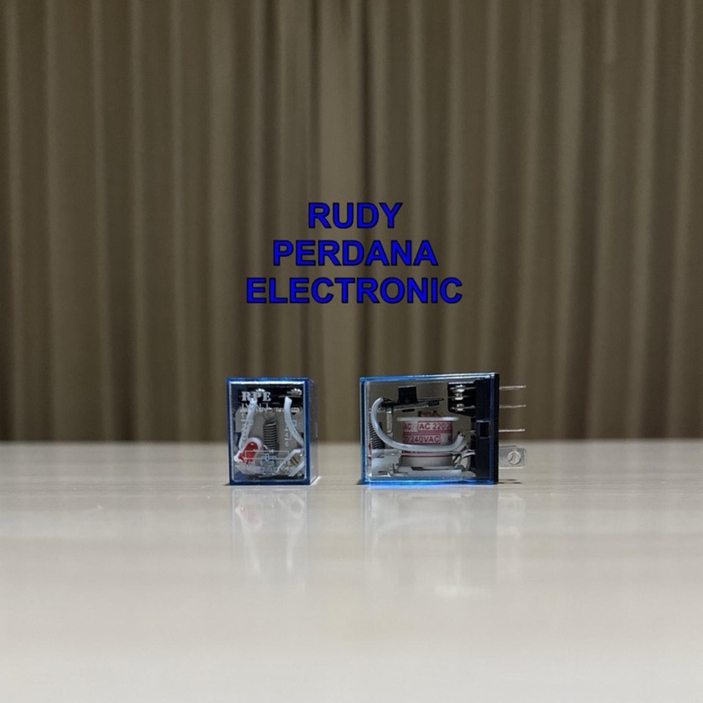 RELAY LY LY2 LY2N LY2NJ LY2N-J 8P 8 PIN KAKI 220VAC AC 220V 220 VOLT RPE