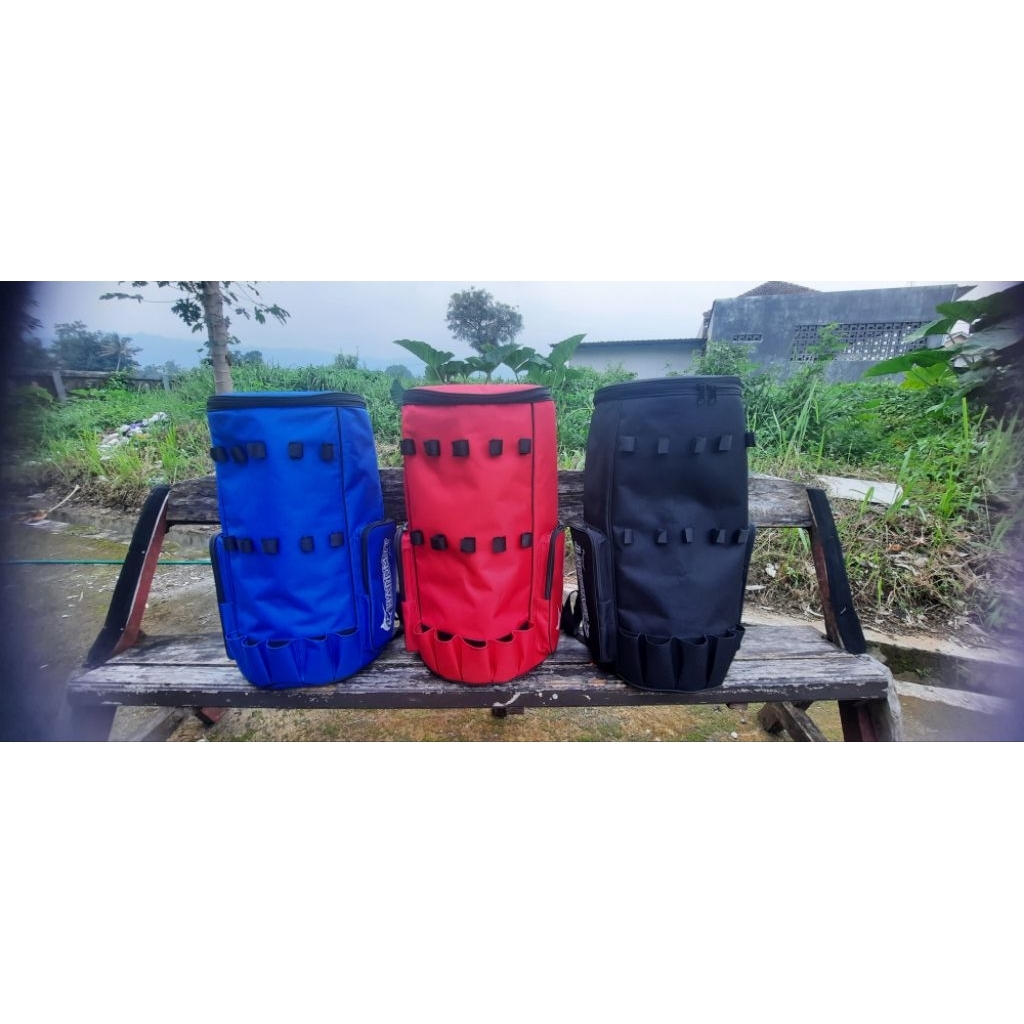 Tas pancing ransel bulat premium