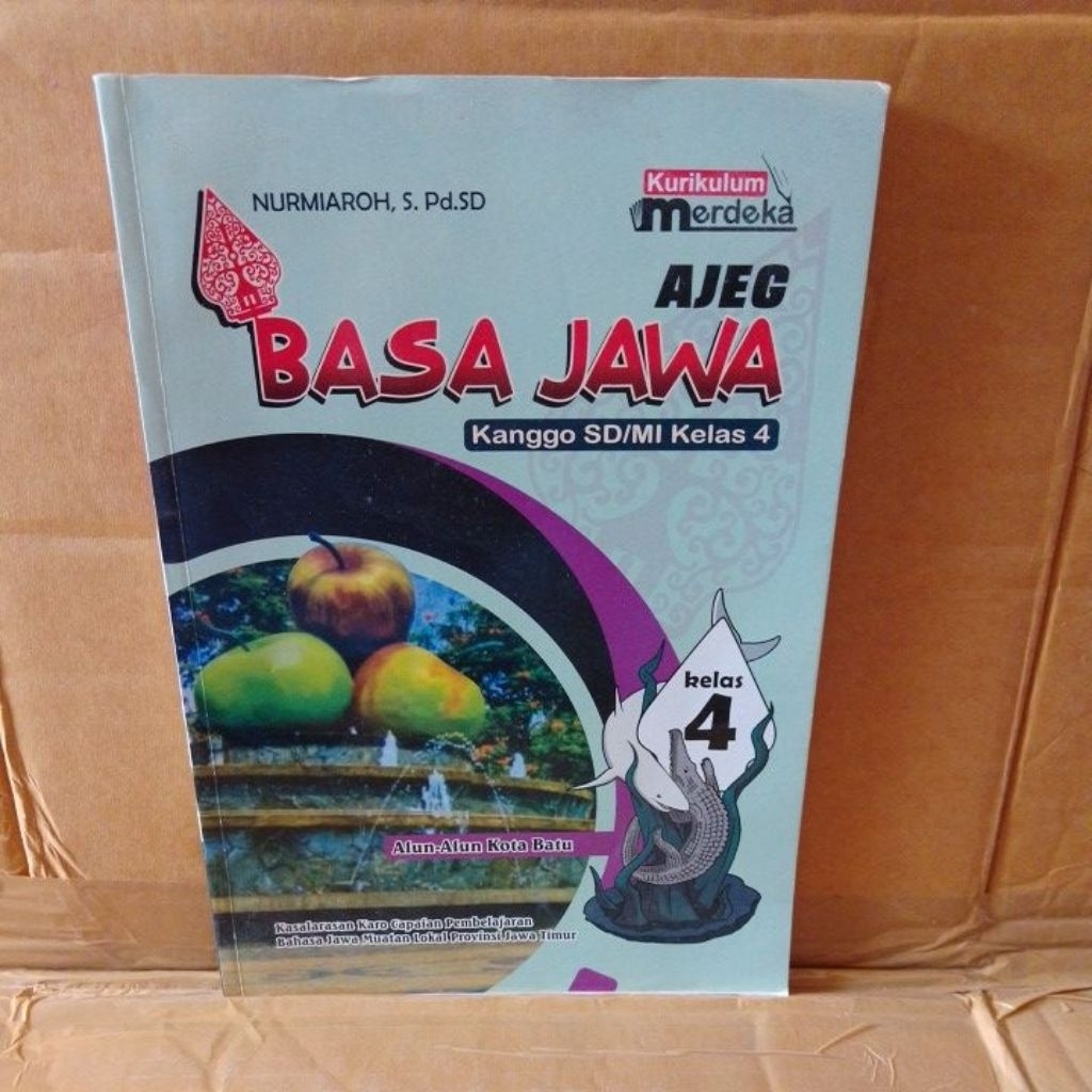 Buku Paket Ajeg Bahasa Jawa Kanggo SD/MI Kelas 4 Kurikulum merdeka