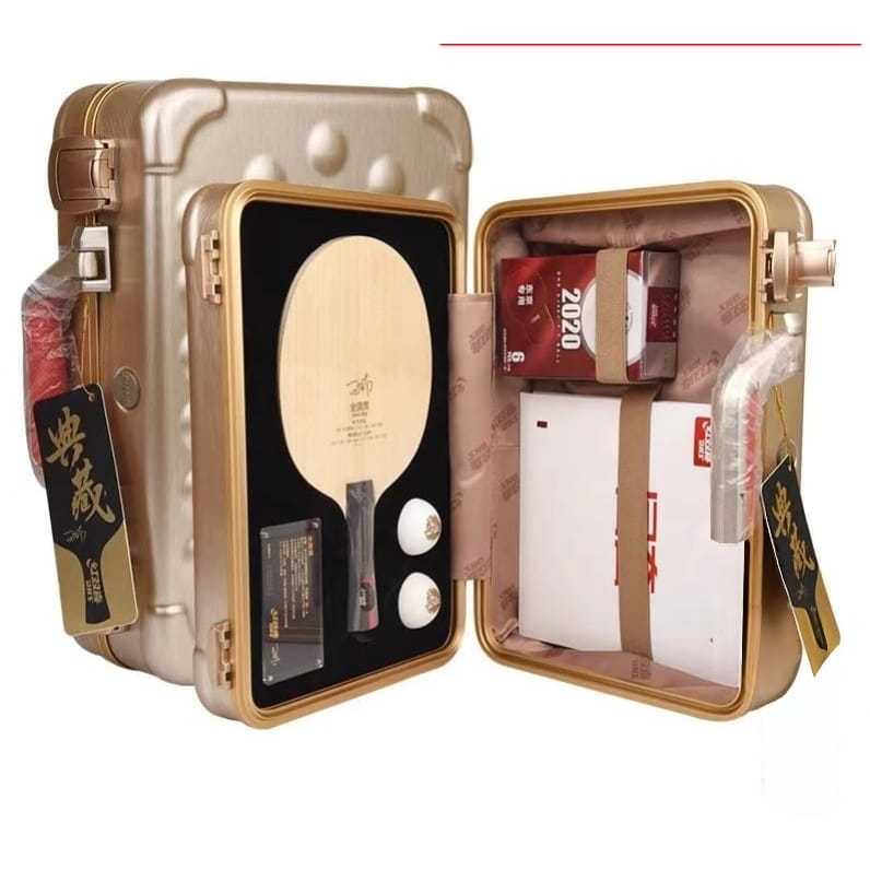 Set Bet Pingpong DHS Malong W968 DHS World Cup Limited Edition Bet Tenis Meja Pingpong Free Tas Kope